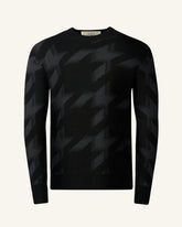 Black Houndstooth