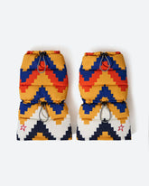 Canary Yellow Chevron Print