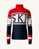 Navy, White & Red