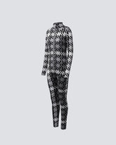 Star Gingham - Black