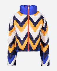 Canary Yellow Chevron Print