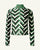 Waffle Print Green