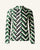 Waffle Print Green