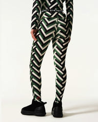Waffle Print Green